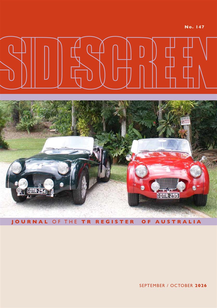 Sidescreen No. 147 cover, Journal of the TR Register of Australia